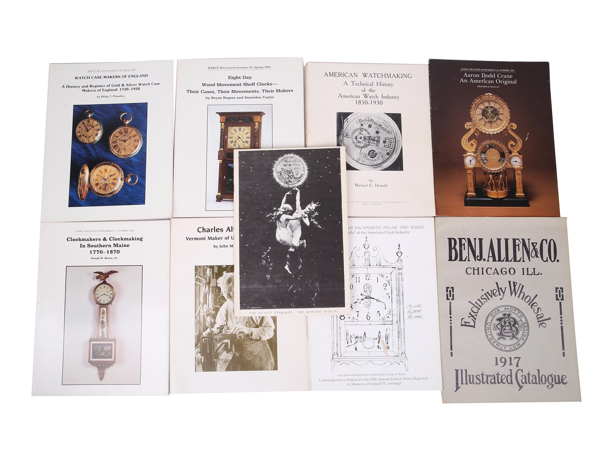 ANTIQUE AND VINTAGE CLOCK JOURNALS AND CATALOGUES PIC-0